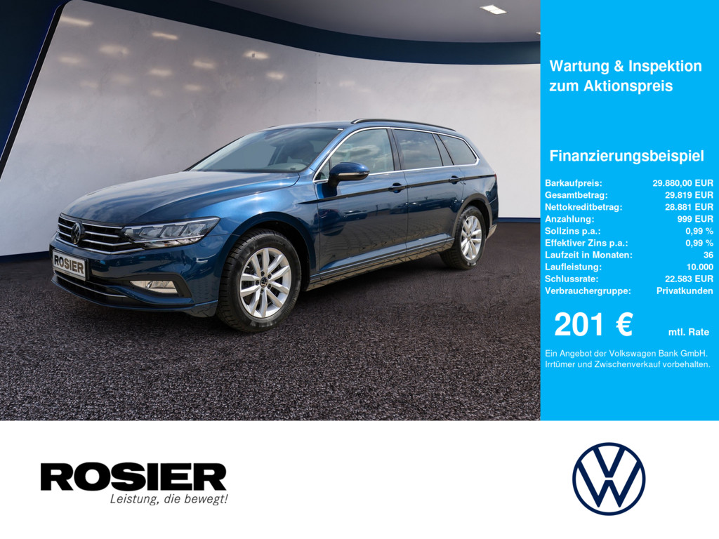 Volkswagen Passat Variant Business 2,0 l TDI DSG