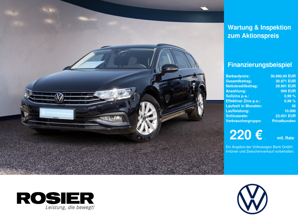 Volkswagen Passat Variant Business 1,5 l TSI DSG