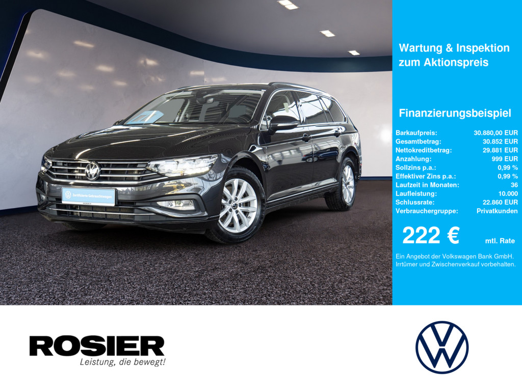 Volkswagen Passat Variant Business 2,0 l TDI DSG