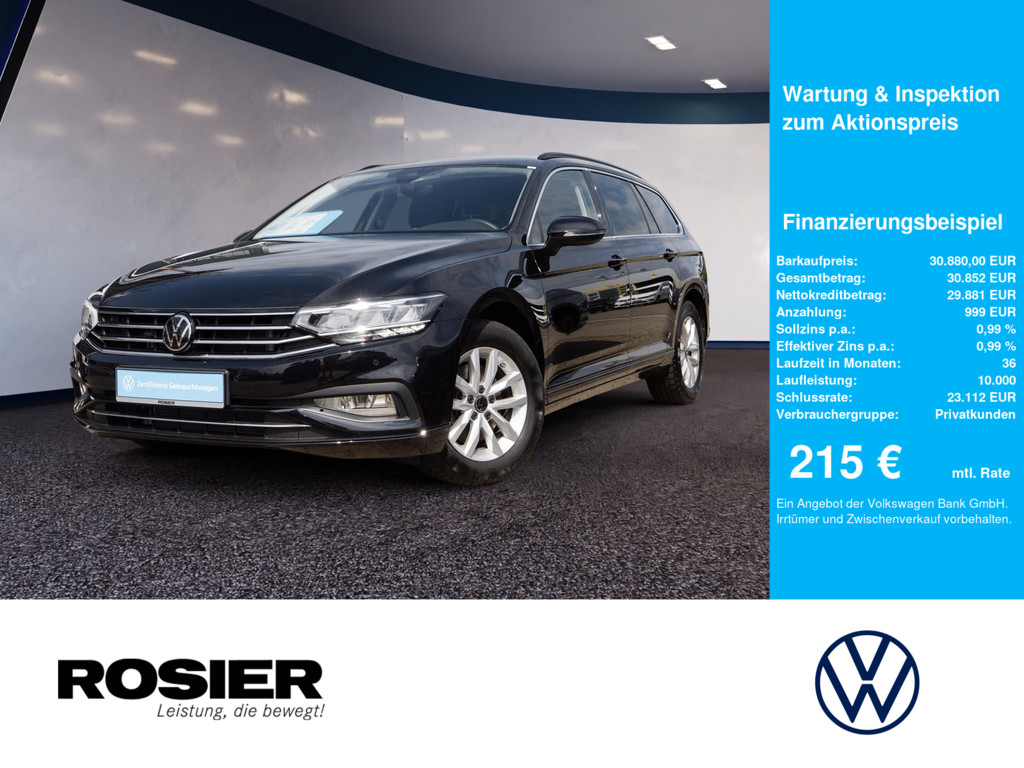 Volkswagen Passat Variant Business 2,0 l TDI DSG