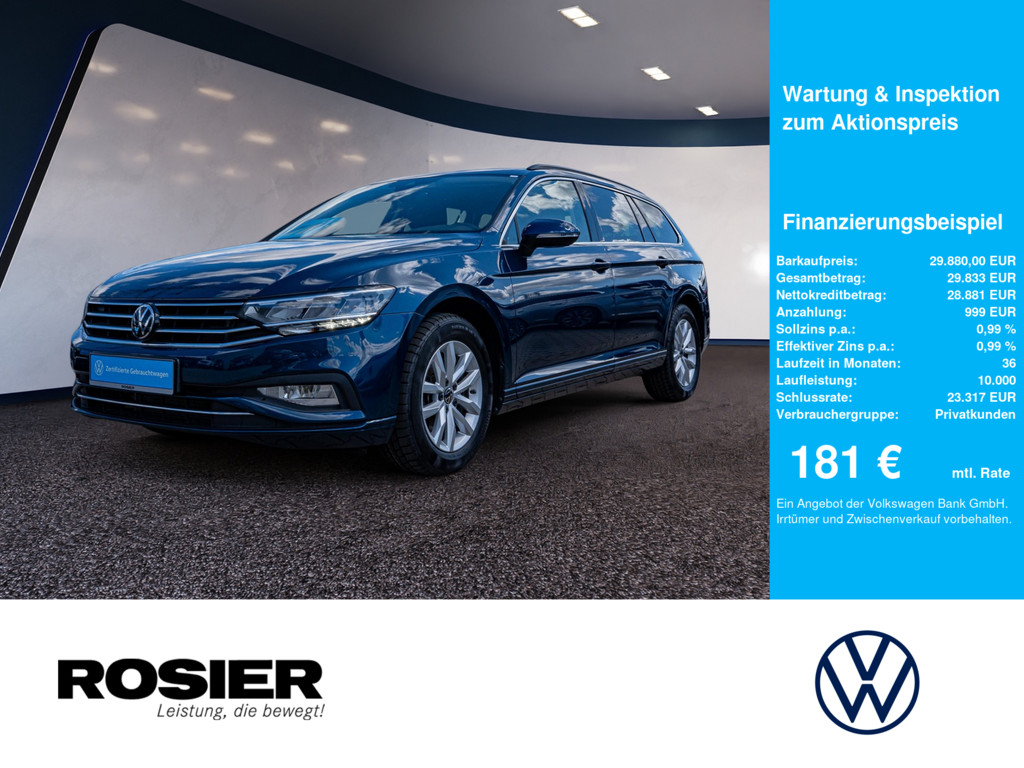 Volkswagen Passat Variant Business 2.0 TDI DSG