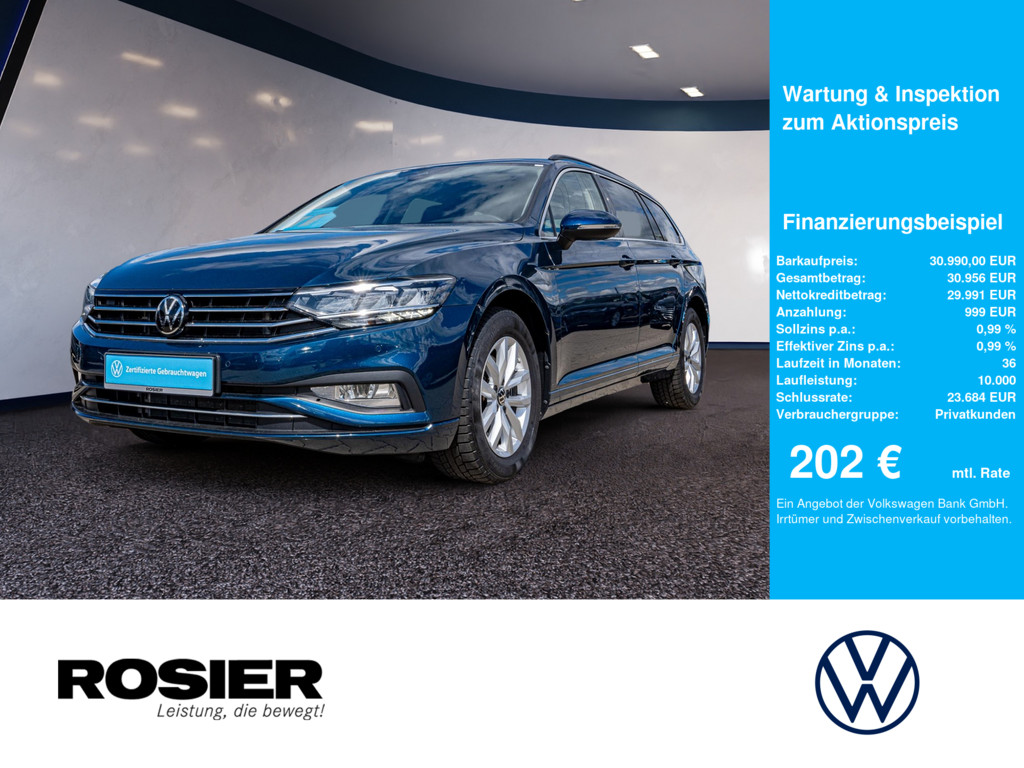 Volkswagen Passat Variant Business 2,0 l TDI DSG