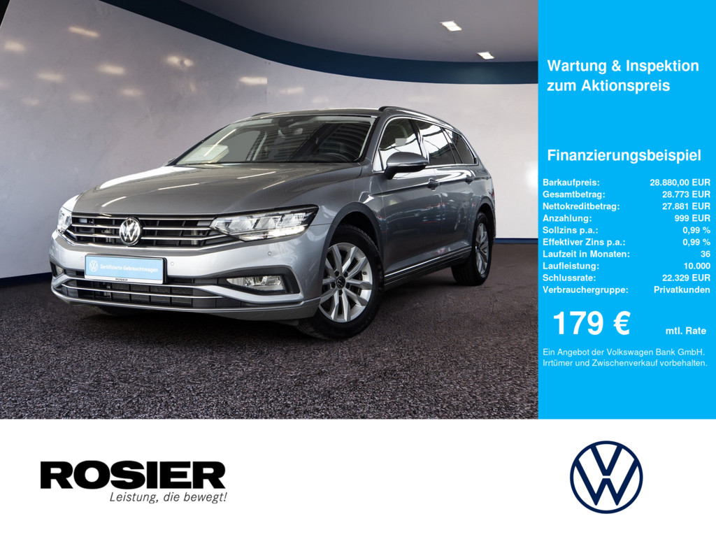 Volkswagen Passat Variant Business 1,5 l TSI DSG