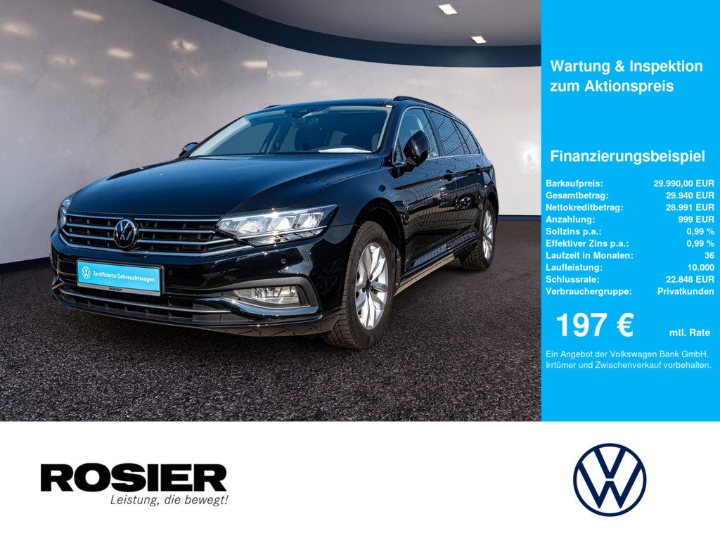 Volkswagen Passat Variant Business 2.0 TDI DSG