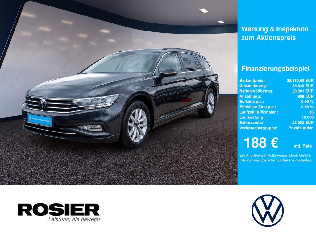 Volkswagen Passat Variant Business 2,0 l TDI DSG