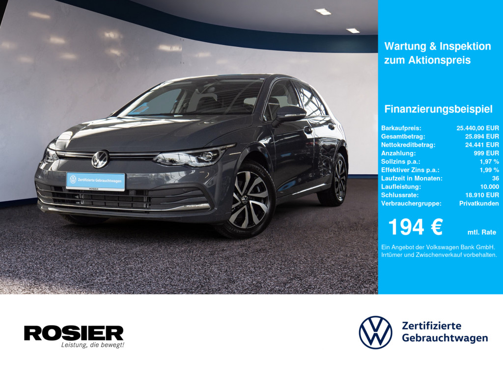 Volkswagen Golf VIII Active 1,5 TSI