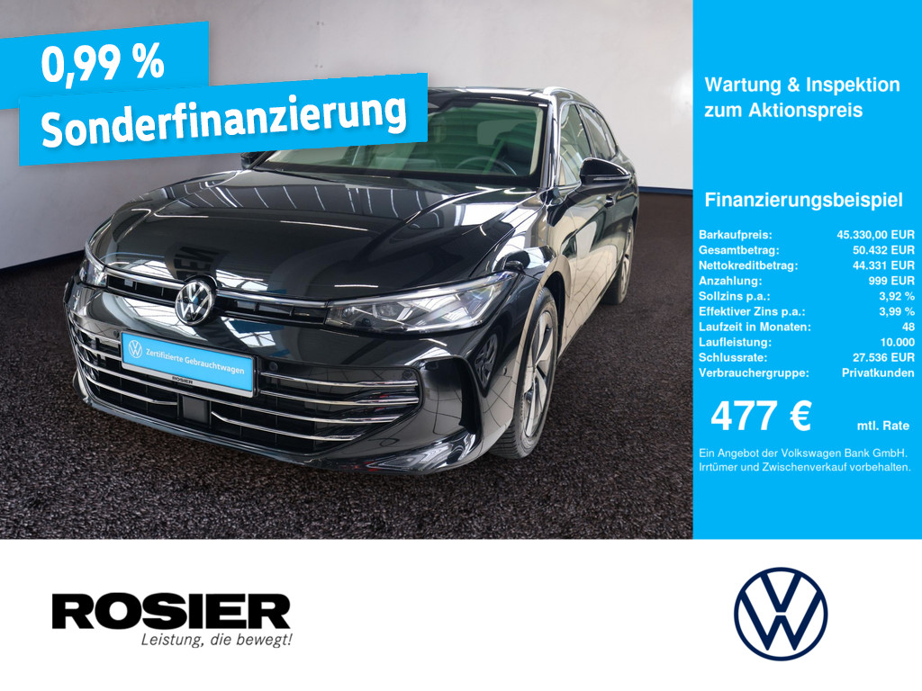 Volkswagen Passat Variant Elegance 2.0 TDI