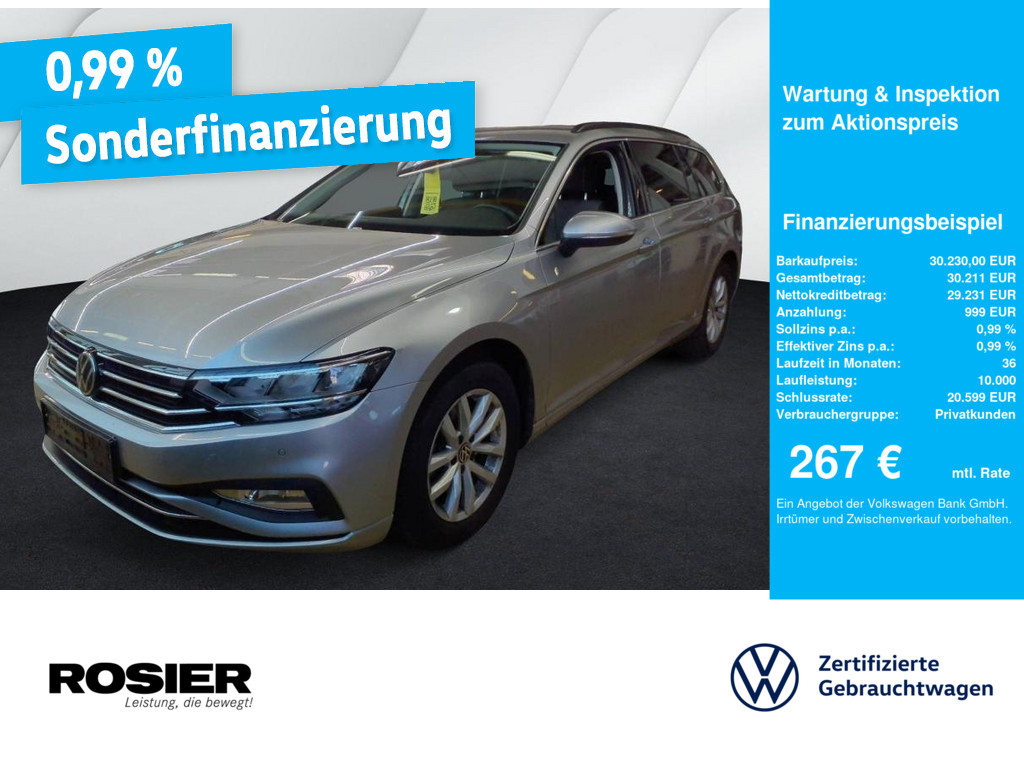 Volkswagen Passat Variant Business 1,5 l TSI DSG