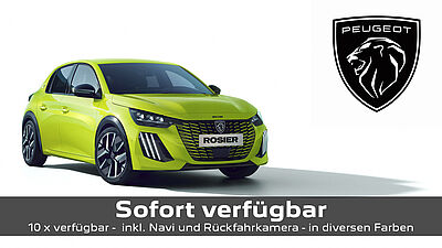 News Format leer PEUGEOT 208 neu